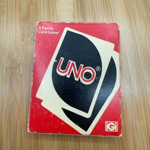 Vintage 1979 Uno Card Game International Games - Picture 1 of 5